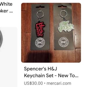 Property of Joker keychain